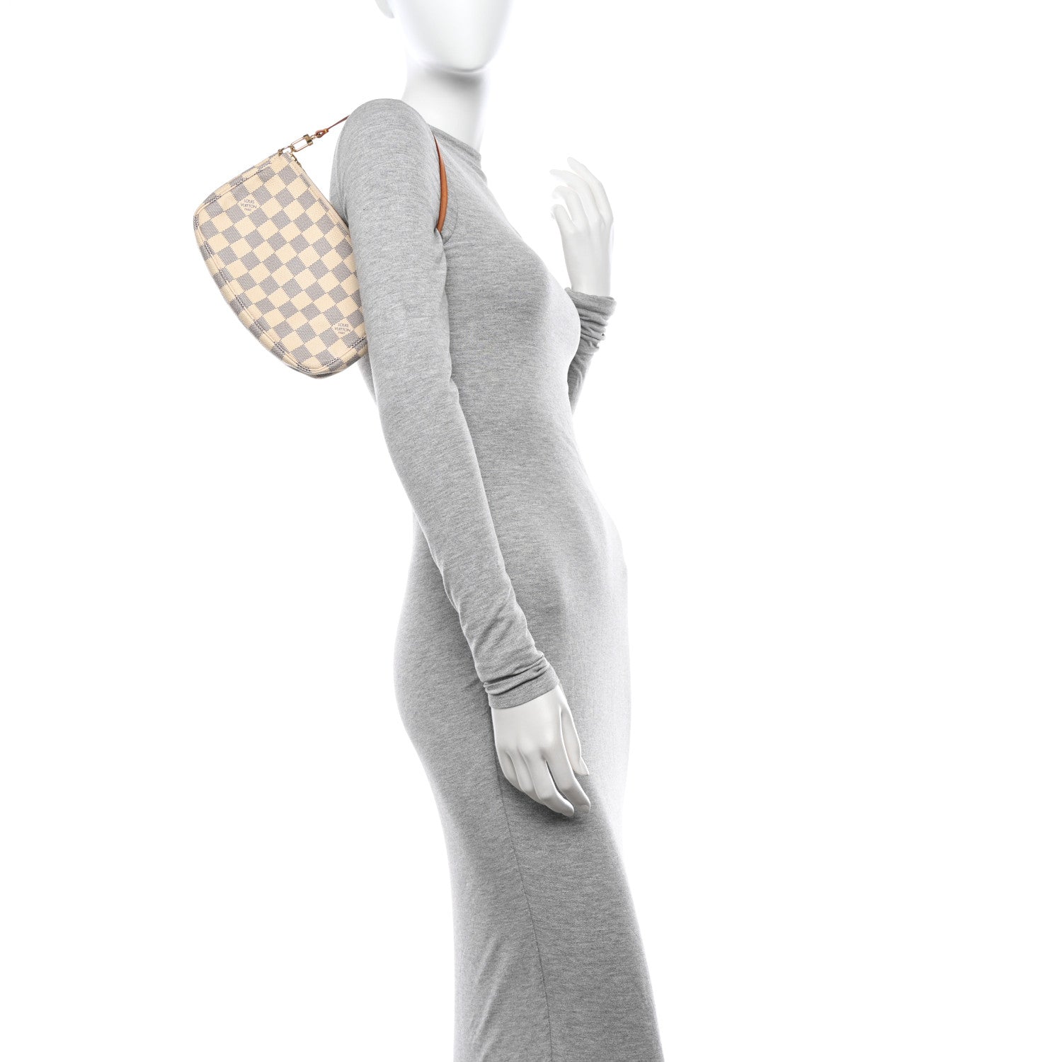 Louis Vuitton LOUIS VUITTON Damier Azur Pochette Accessories 2 of 10