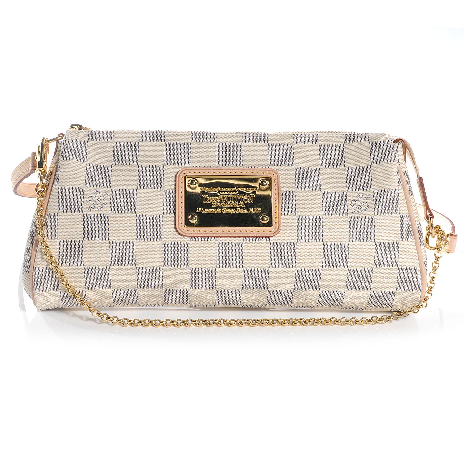 Louis Vuitton Damier Azur Eva Clutch 1 of 10