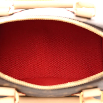 Louis Vuitton Monogram Speedy Bandouliere 20 Black 5 of 10
