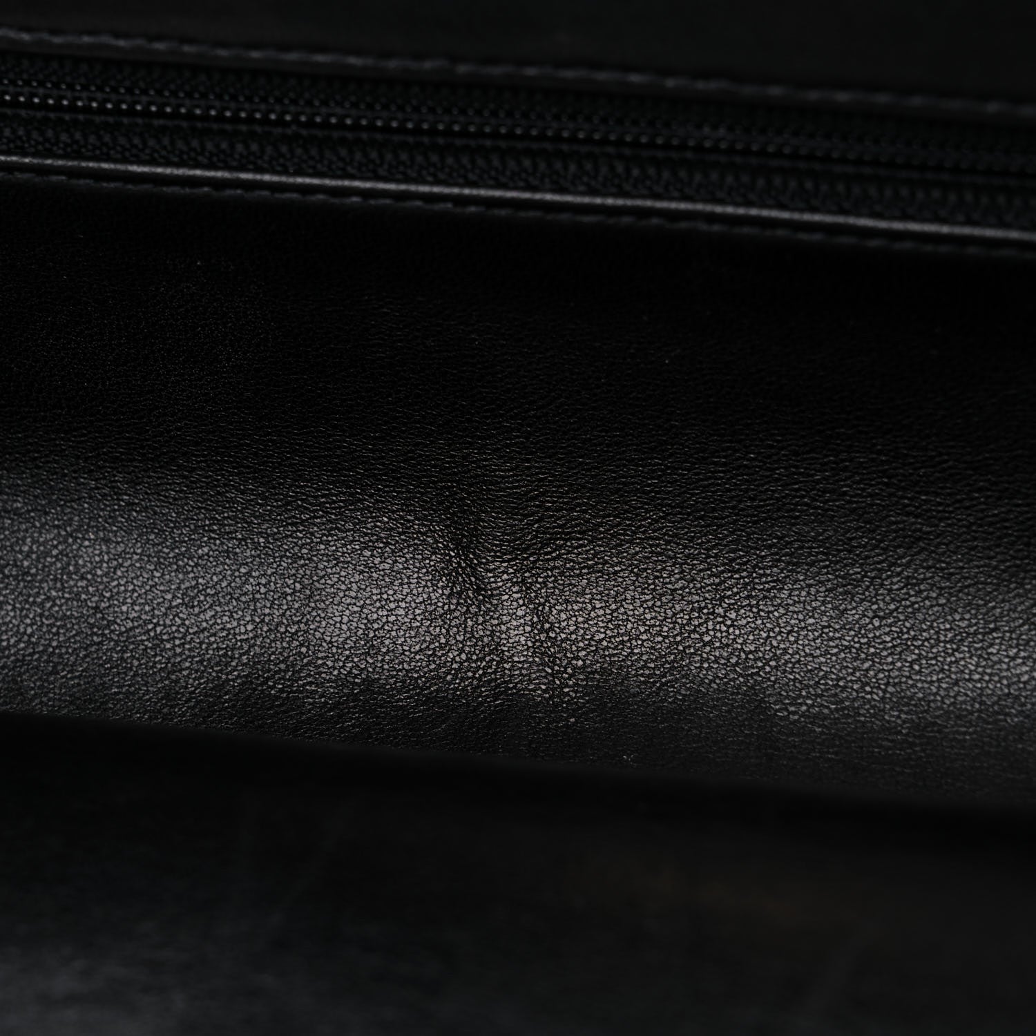 Chanel Lambskin Quilted Medium Double Flap Black 17 of 22