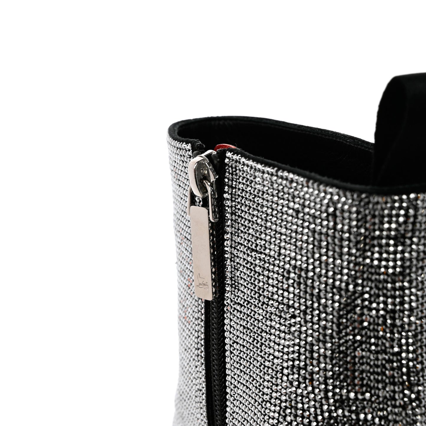 Suede Strauss Stage 110 Platform Boots 41 Black Crystal