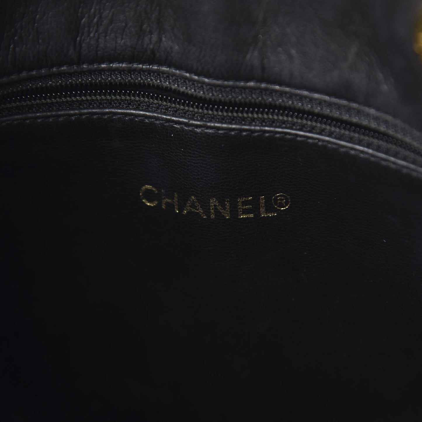 Lambskin CC Shoulder Bag Black