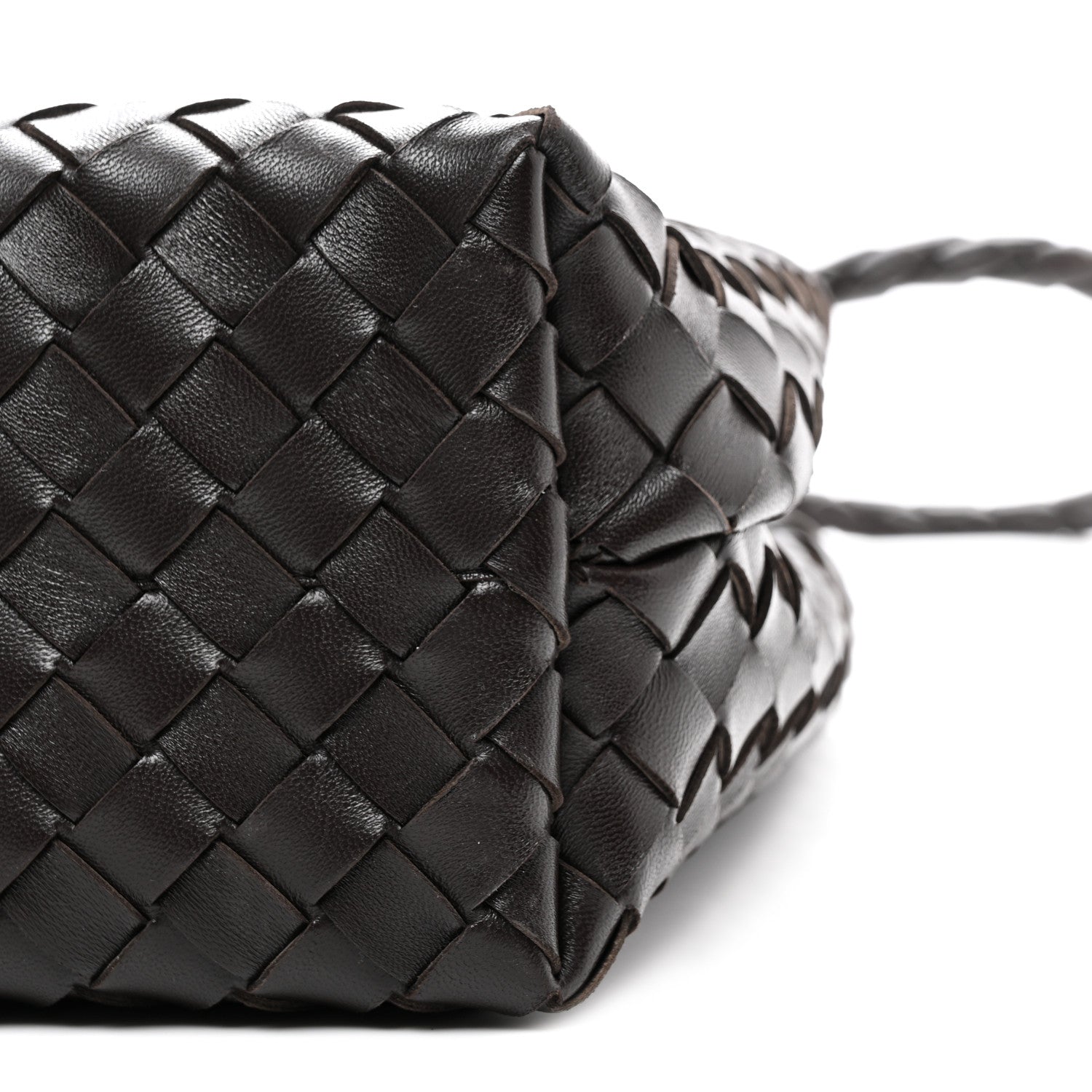 Bottega Veneta Nappa Intrecciato Medium Andiamo Shoulder Bag Fondant 9 of 9