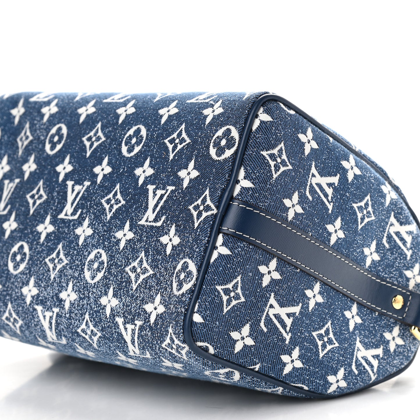 Monogram Jacquard Denim Speedy Bandouliere 25 Bleu