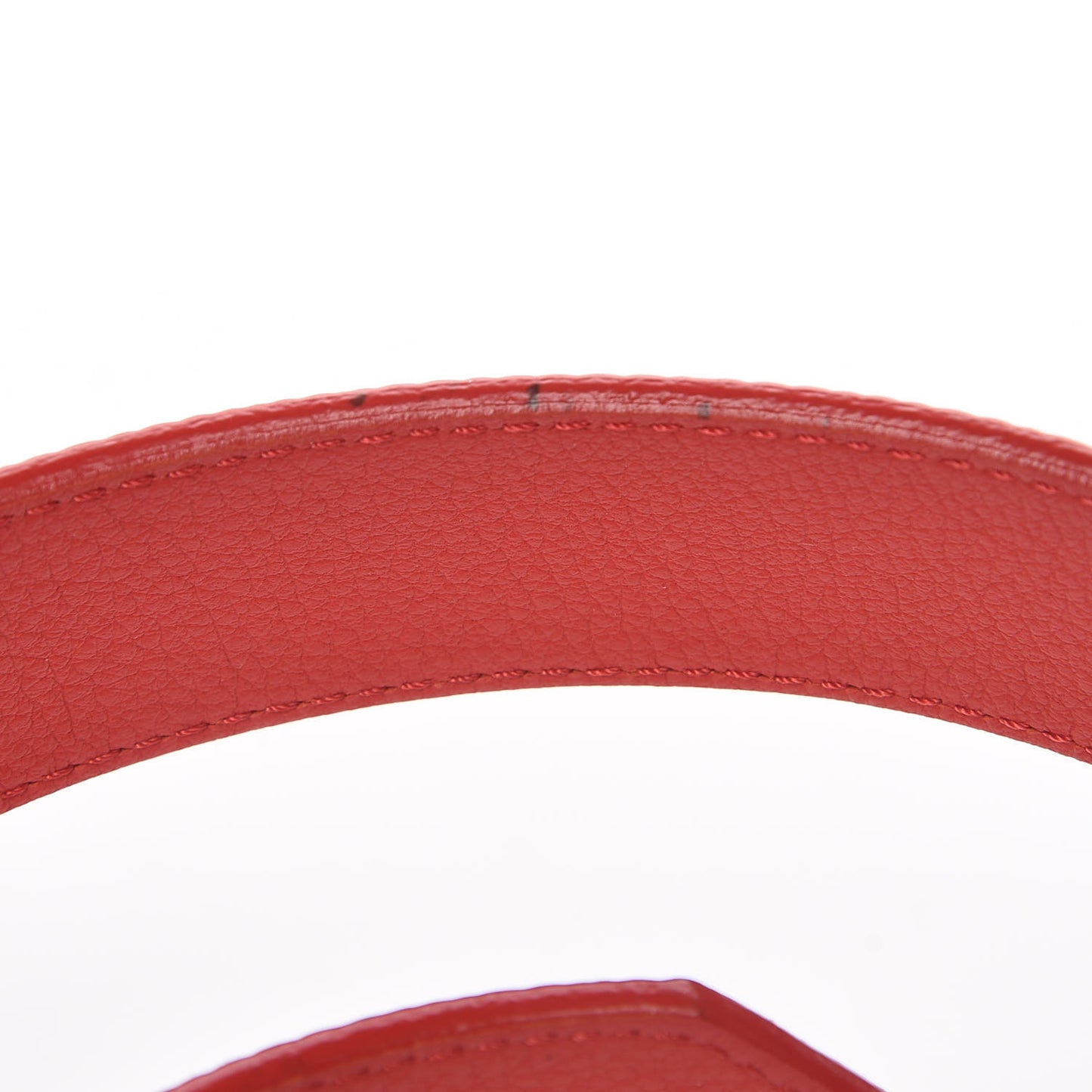 Epi 30mm LV Twist Belt 85 34 Coquelicot