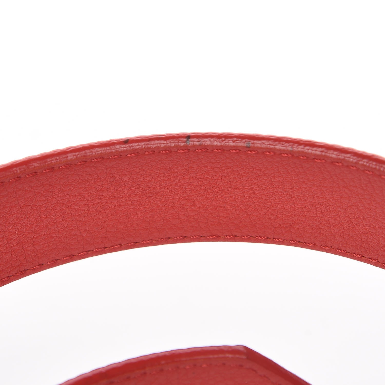 Louis Vuitton Epi 30mm LV Twist Belt 85 34 Coquelicot 8 of 11