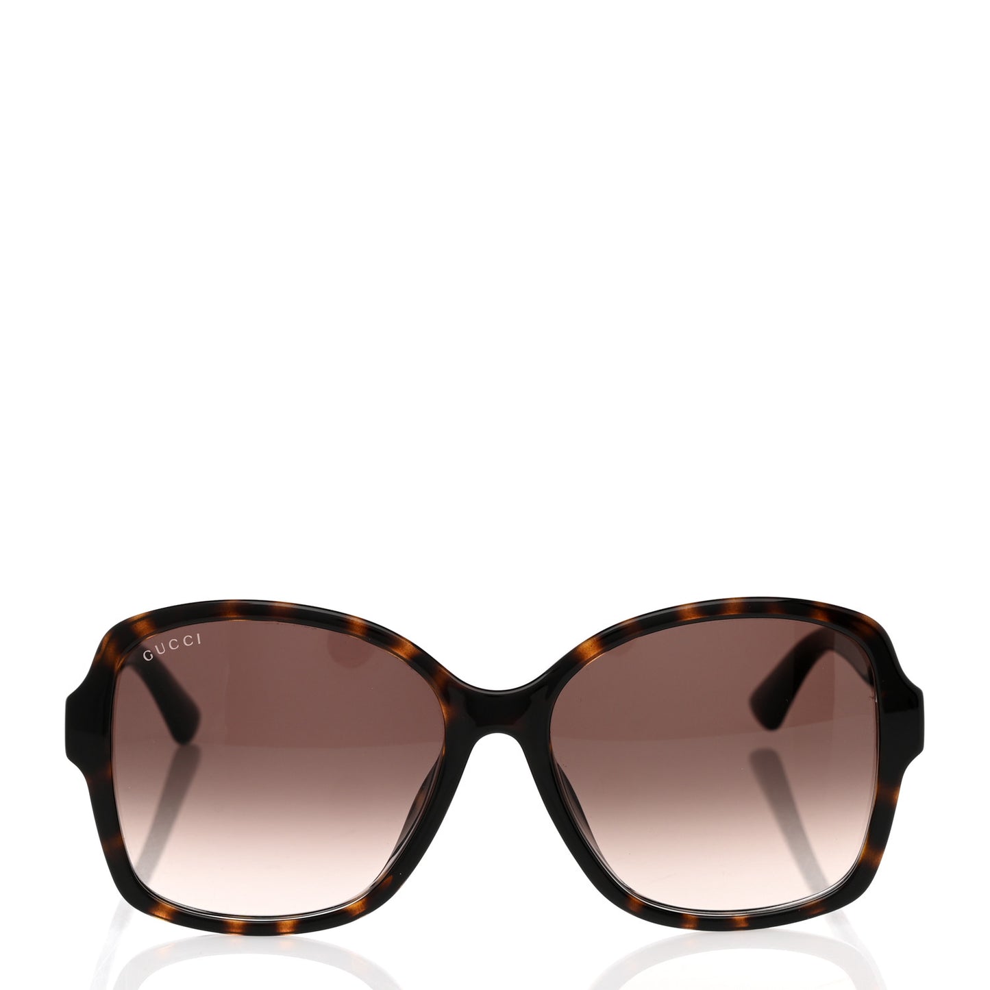Acetate Square Sunglasses GG0765SA Havana