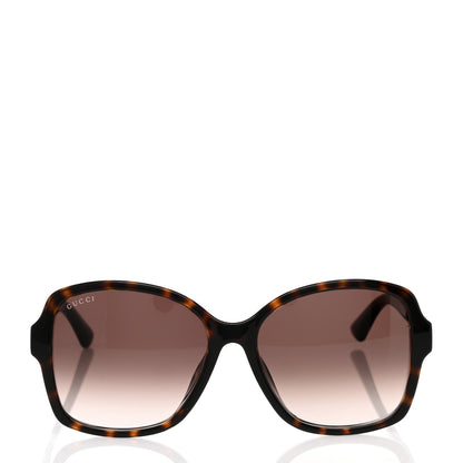 Gucci Acetate Square Sunglasses GG0765SA Havana 2 of 8