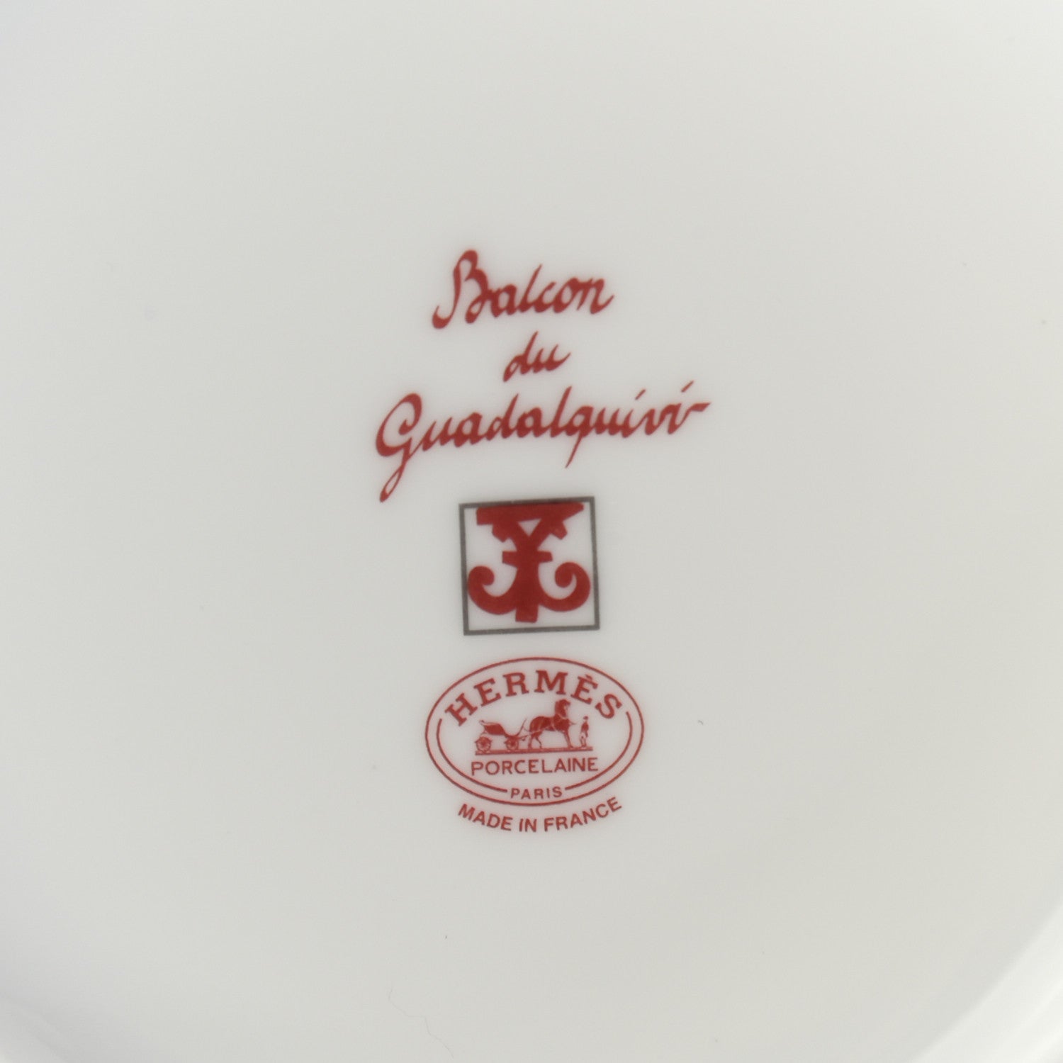 Hermes Porcelain Balcon du Guadalquivir Breakfast Cup And Saucer Set Of 2 5 of 8
