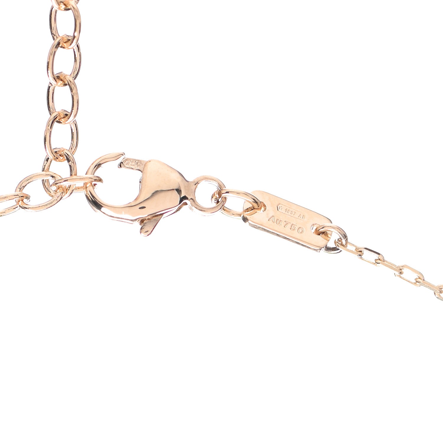Gucci 18K Yellow Gold Blue Topaz Running G Pendant Necklace 4 of 4