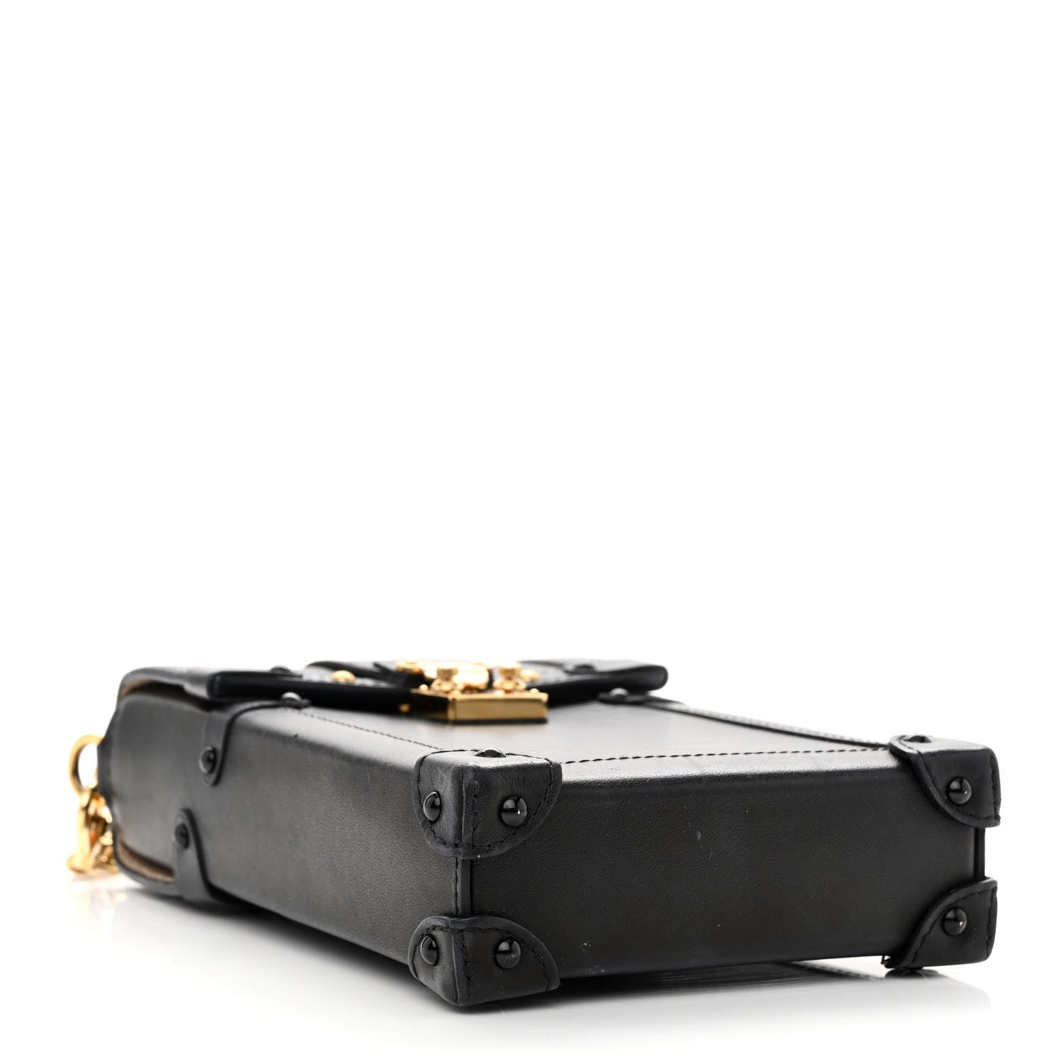 Louis Vuitton Epi Pochette Trunk Verticale Black 4 of 10
