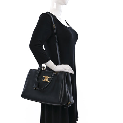Celine Supple Calfskin Medium Appoline Black 2 of 12