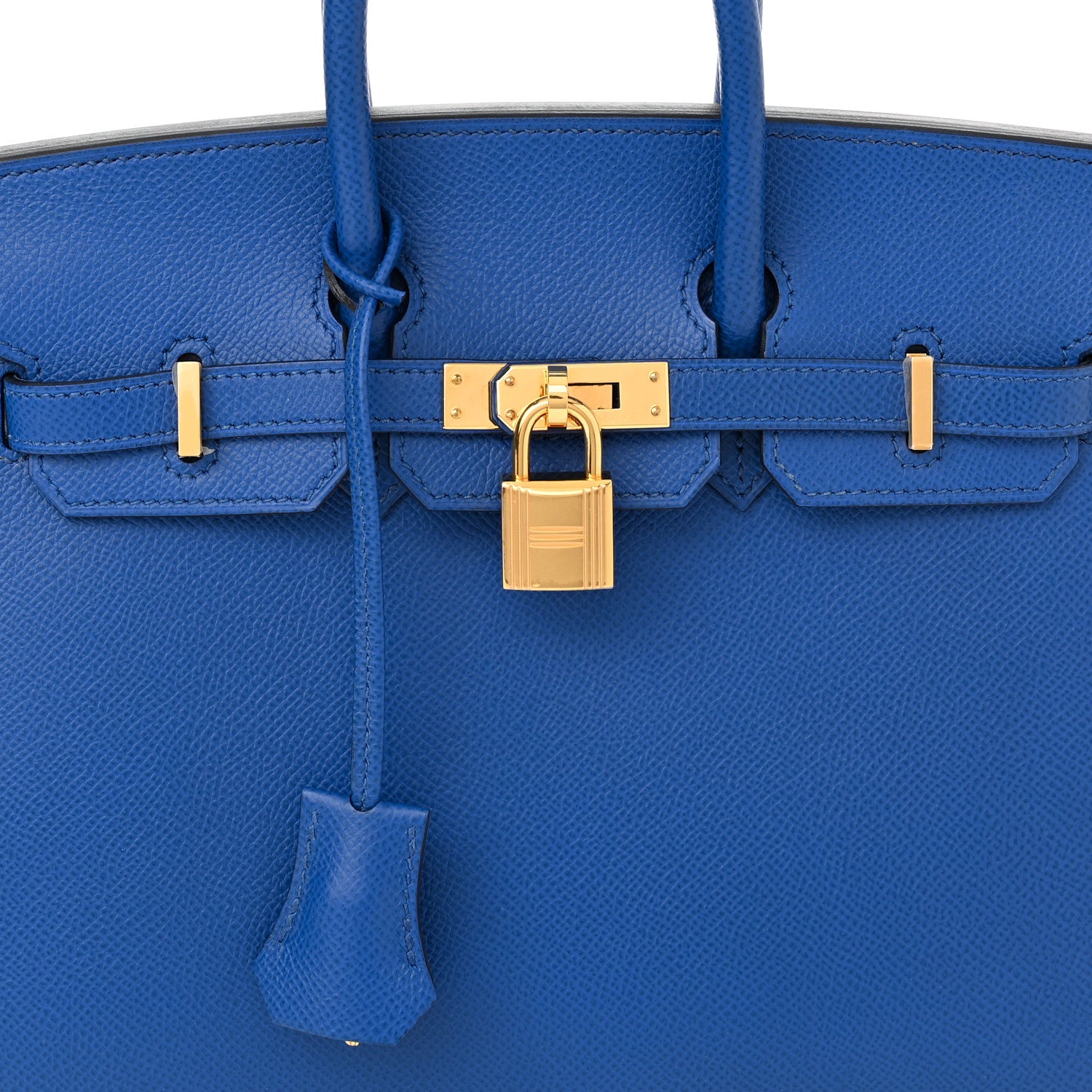 Hermes Epsom Birkin Sellier 25 Bleu France 8 of 12