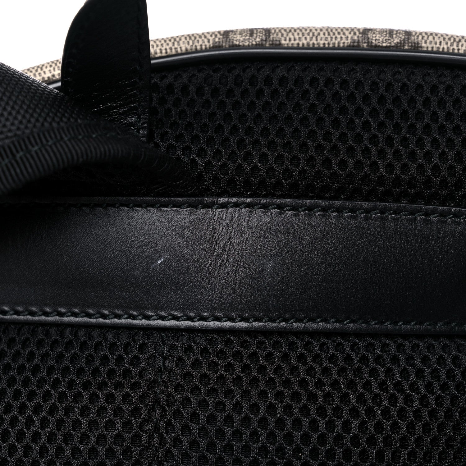 Gucci GG Supreme Monogram Medium Backpack Black 14 of 14