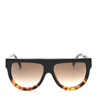 Celine Shadow Sunglasses CL 41026/S Black Havana 2 of 6