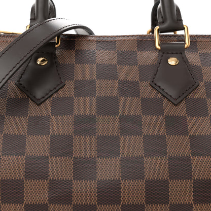 Louis Vuitton Damier Ebene Speedy Bandouliere 25 7 of 9