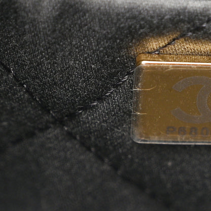 Chanel Shiny Calfskin Quilted Chanel 22 Dark Grey 8 of 10