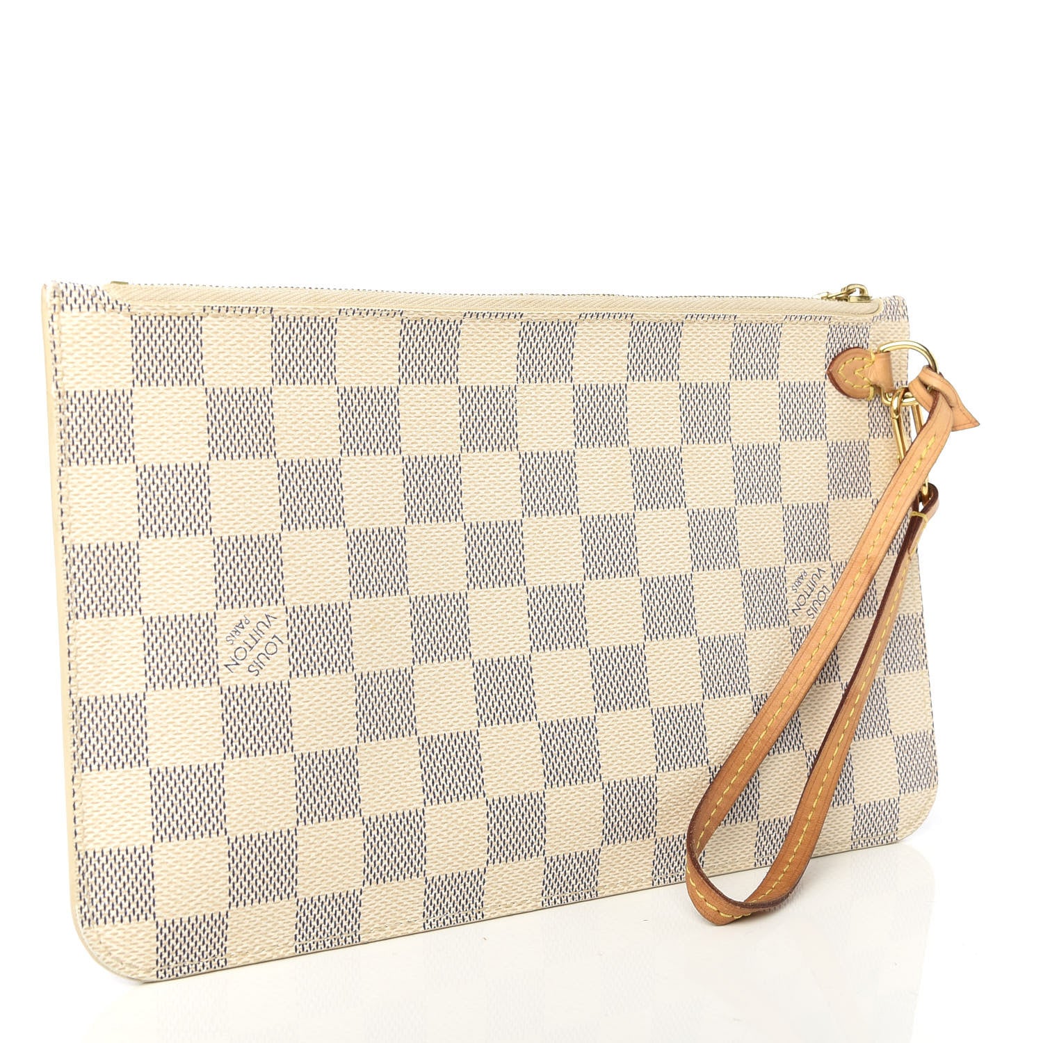 Louis Vuitton Damier Azur Neverfull MM GM Pochette 3 of 8