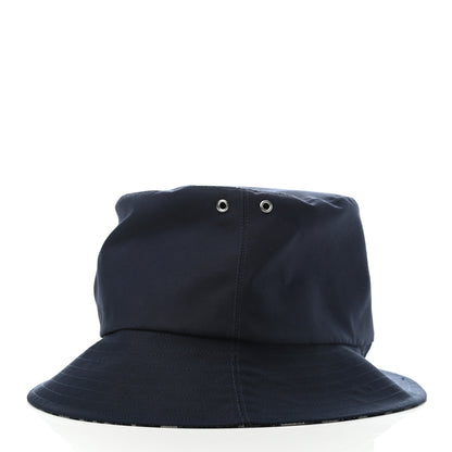 Christian Dior Oblique Reversible Teddy-D Brim Bucket Hat 57 Blue 4 of 8