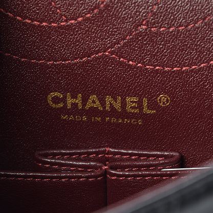 Chanel Aged Calfskin Quilted 2.55 Reissue 225 Flap Black 7 of 9