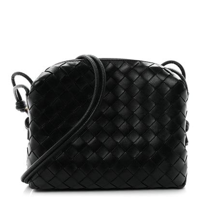 Bottega Veneta Nappa Intrecciato Small Loop Camera Bag Black 1 of 10