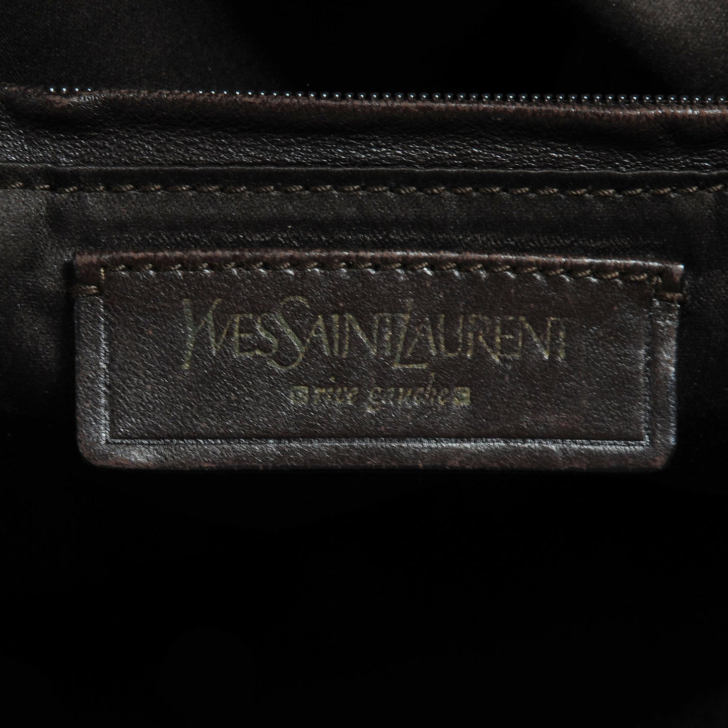 Leather Oversized Muse Brown