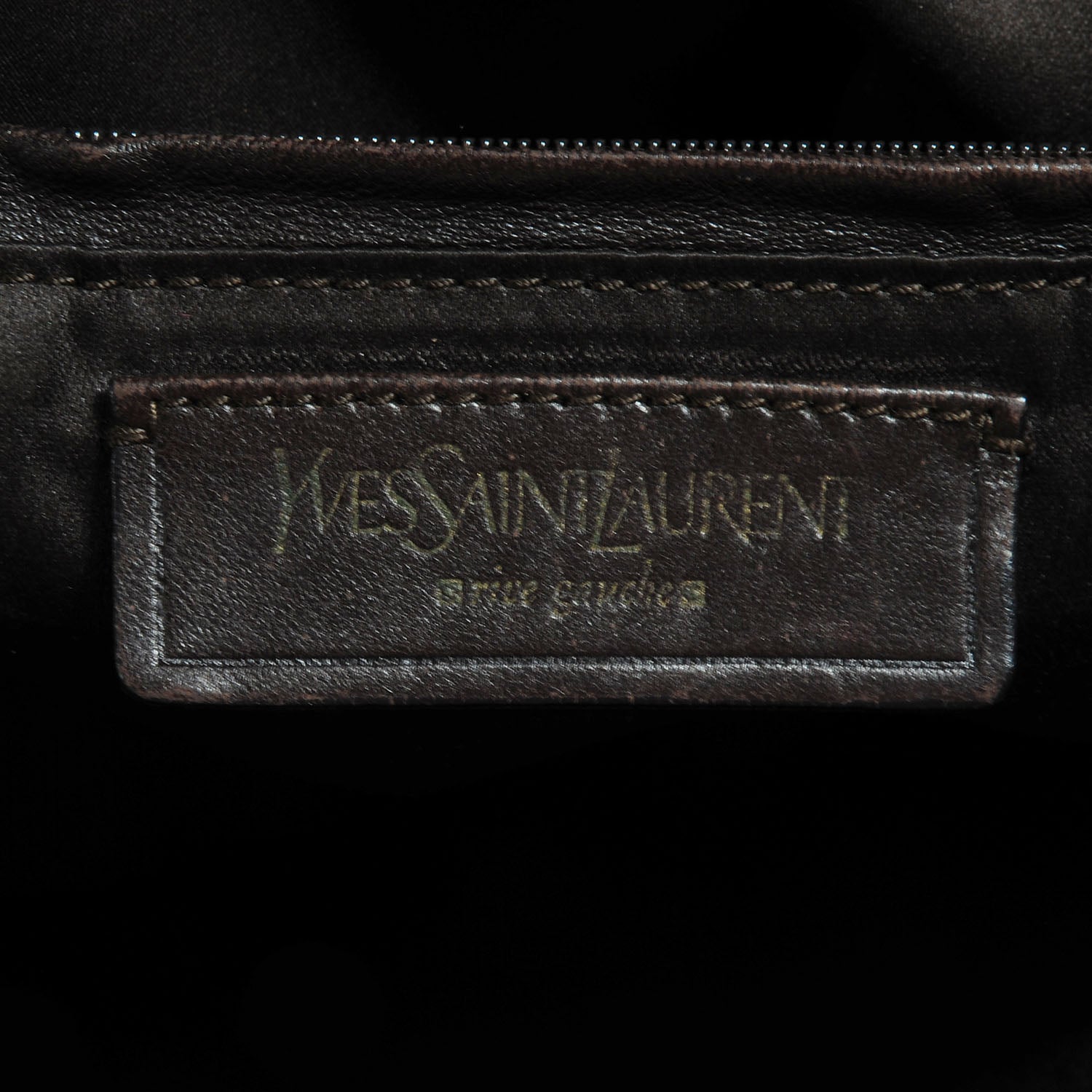 Saint Laurent Leather Oversized Muse Brown 6 of 9