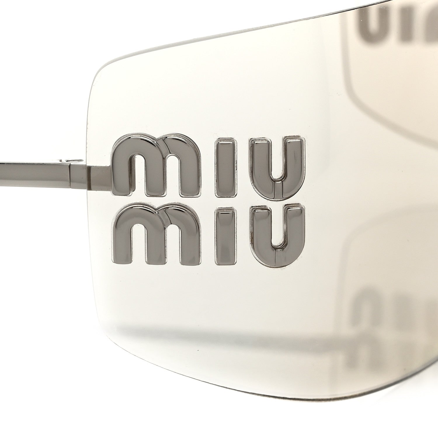 Miu Miu Metal Runway Sunglasses SMU54Y Silver 7 of 7