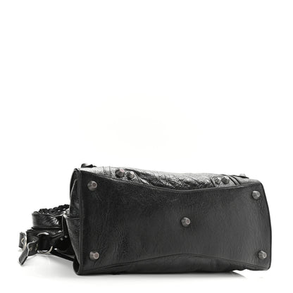 Balenciaga Agneau Arena Neo Cagole City Handbag Black 4 of 9