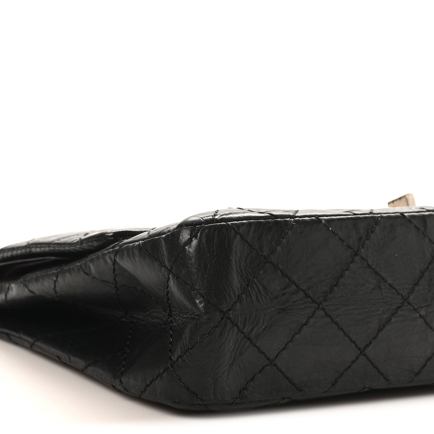 Chanel Aged Calfskin Quilted 2.55 Reissue 226 Flap Black 9 of 10
