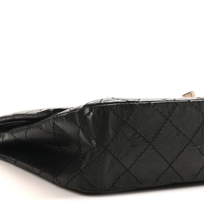 Chanel Aged Calfskin Quilted 2.55 Reissue 226 Flap Black 9 of 10
