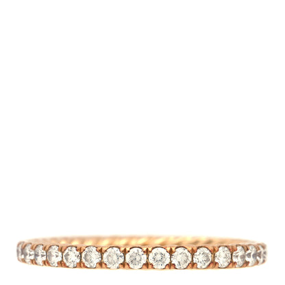 David Yurman 18k Yellow Gold Diamond 1.8mm Eden Eternity Wedding Band Ring 45 3.5 1 of 5