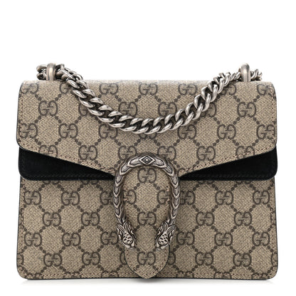Gucci GG Supreme Monogram Mini Dionysus Shoulder Bag Black 1 of 9