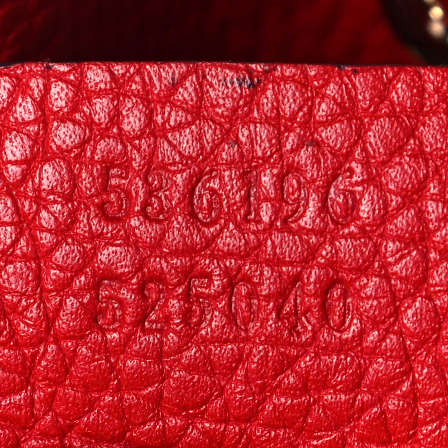 Cellarius Calfskin Medium Soho Chain Shoulder Bag Vibrant Red