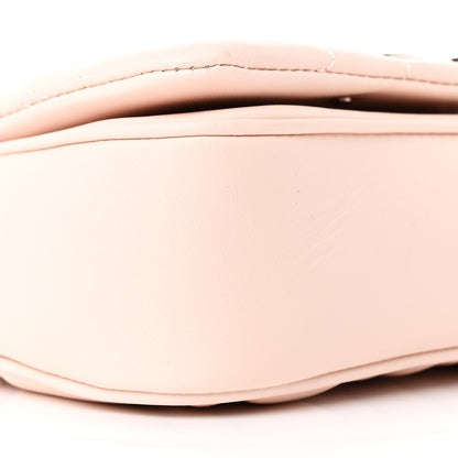 Alexander McQueen Lambskin Quilted The Seal Chain Shoulder Bag Pink 9 of 11
