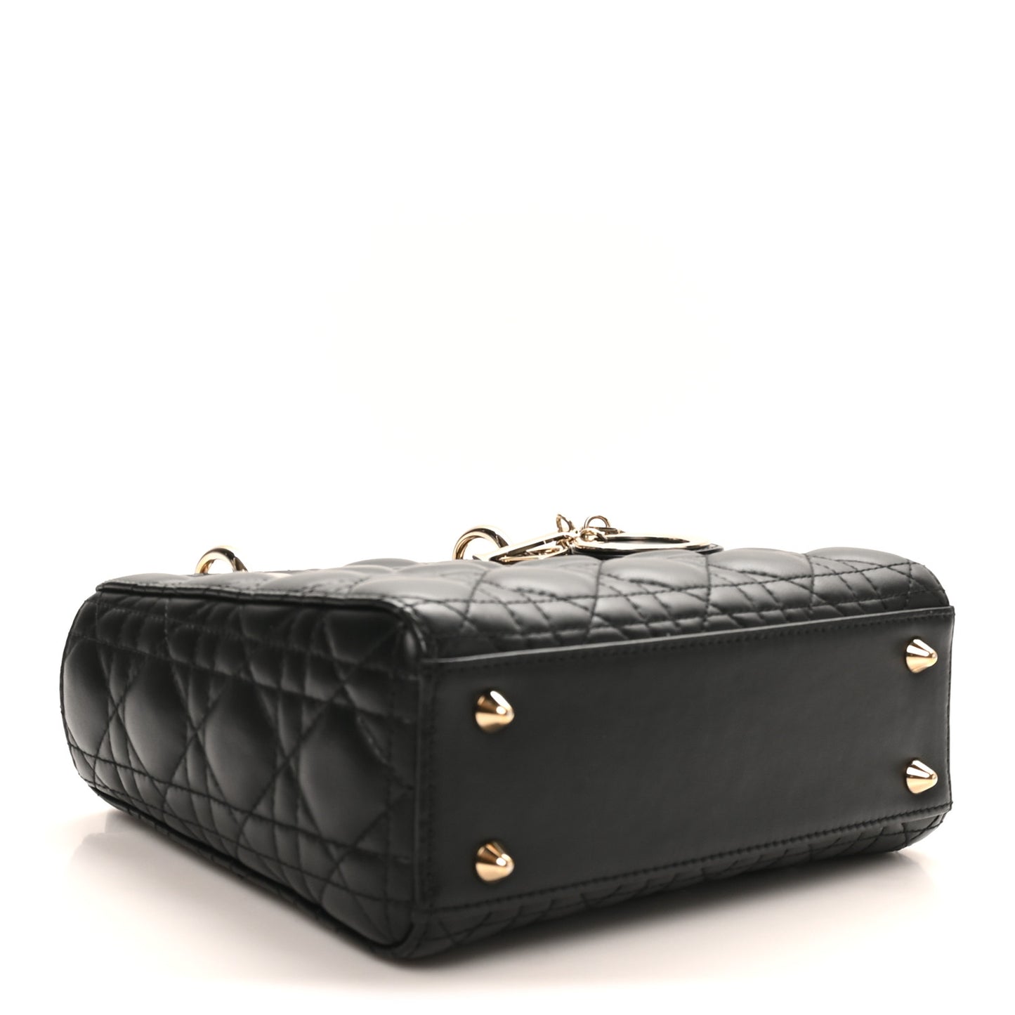 Lambskin Cannage Small My ABCDior Lady Dior Black