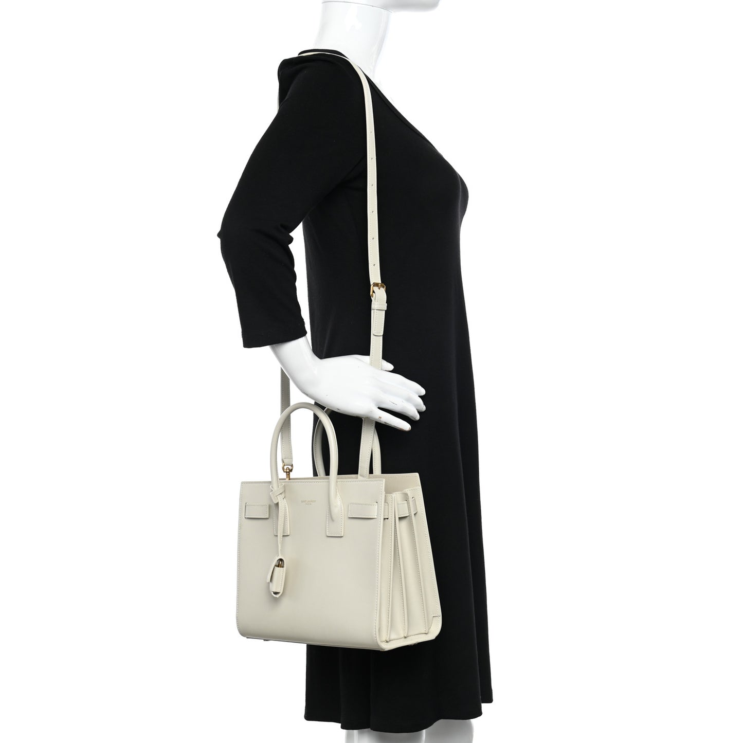 Calfskin Small Sac De Jour Crema Soft