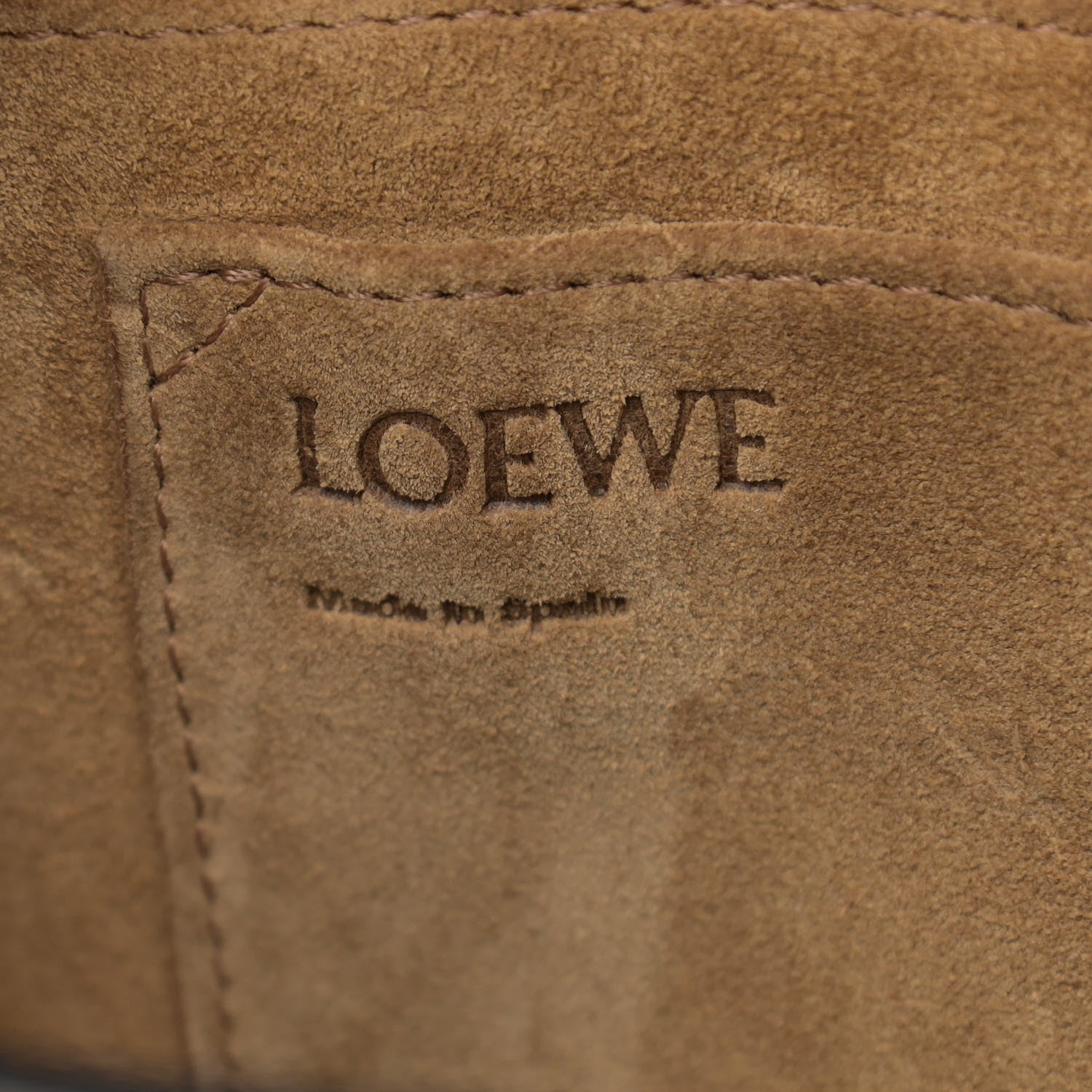 Loewe Calfskin Mini Gate Crossbody Bag Oxblood Tan Taupe 6 of 16