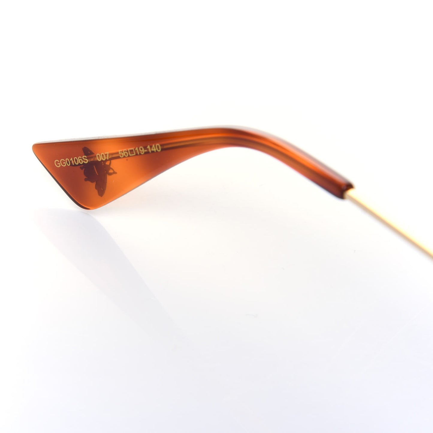 Square Frame Web GG0106S Sunglasses Tortoise