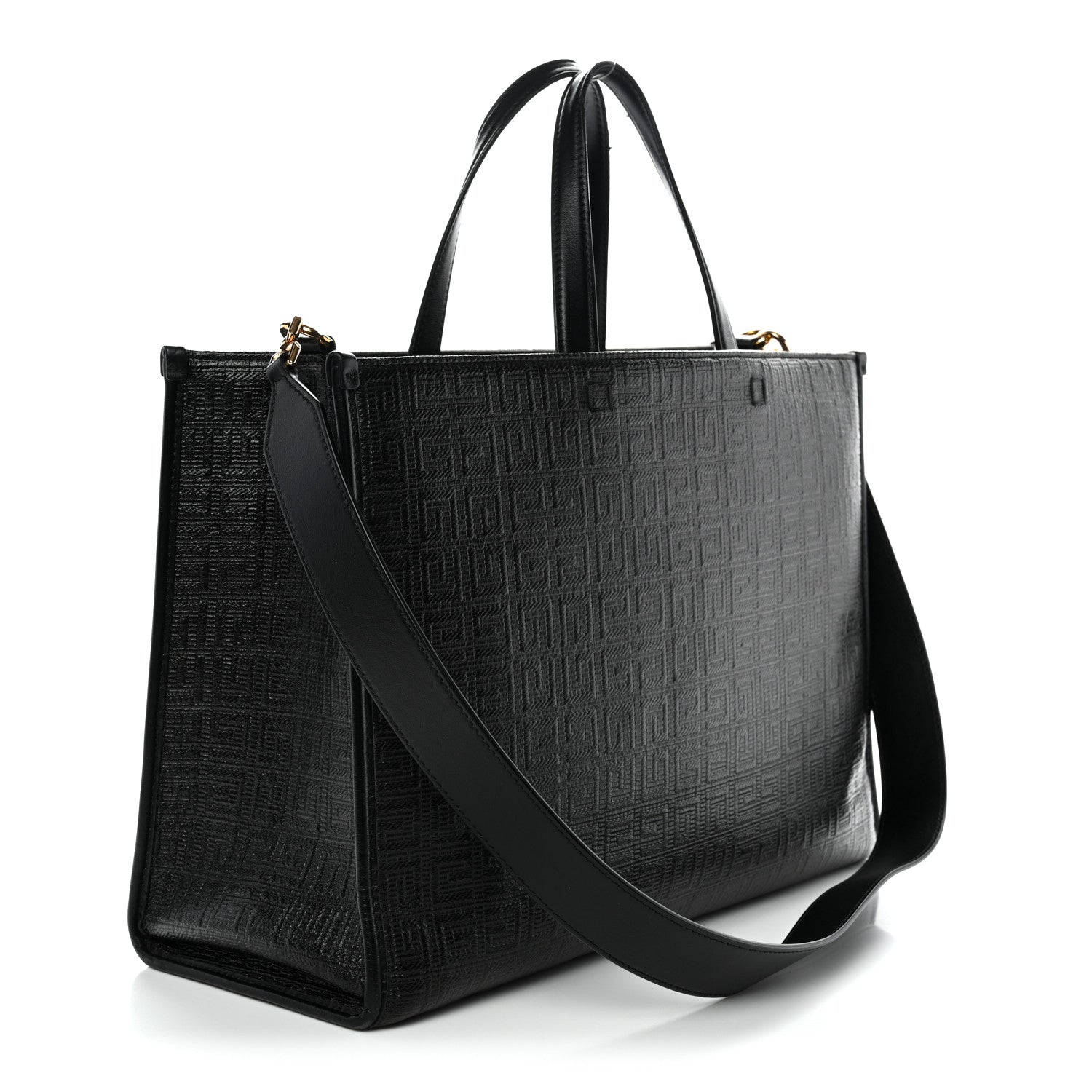 Givenchy 4G Coated Canvas Logo Medium G Tote Black 3 of 20