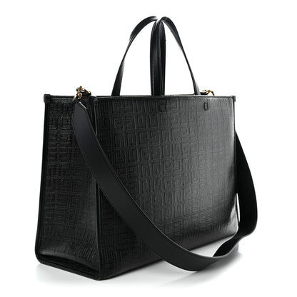 Givenchy 4G Coated Canvas Logo Medium G Tote Black 3 of 20