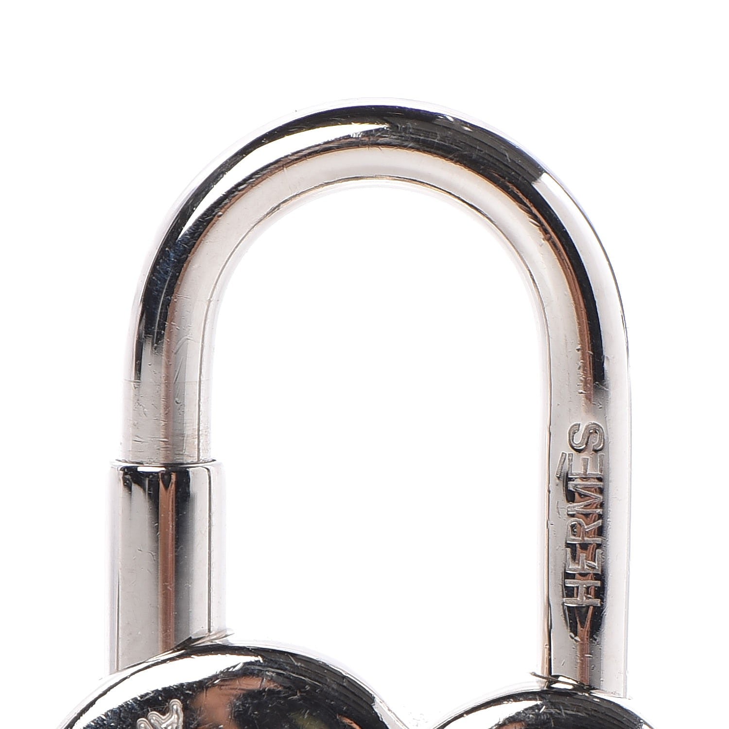 Hermes Palladium Annee De La Fantaisie Heart Cadena Lock 3 of 3
