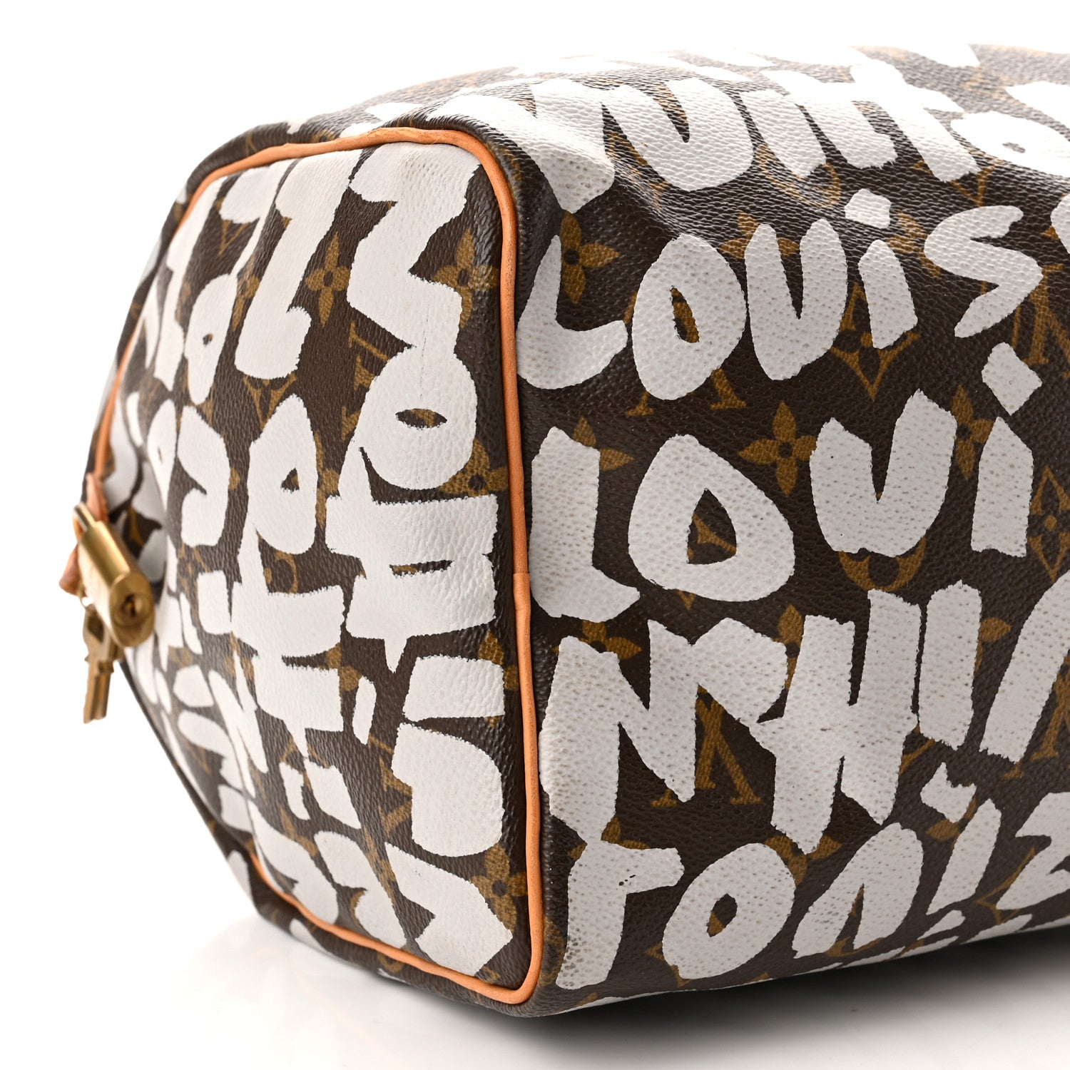 Louis Vuitton Monogram Graffiti Speedy 30 Silver 9 of 10
