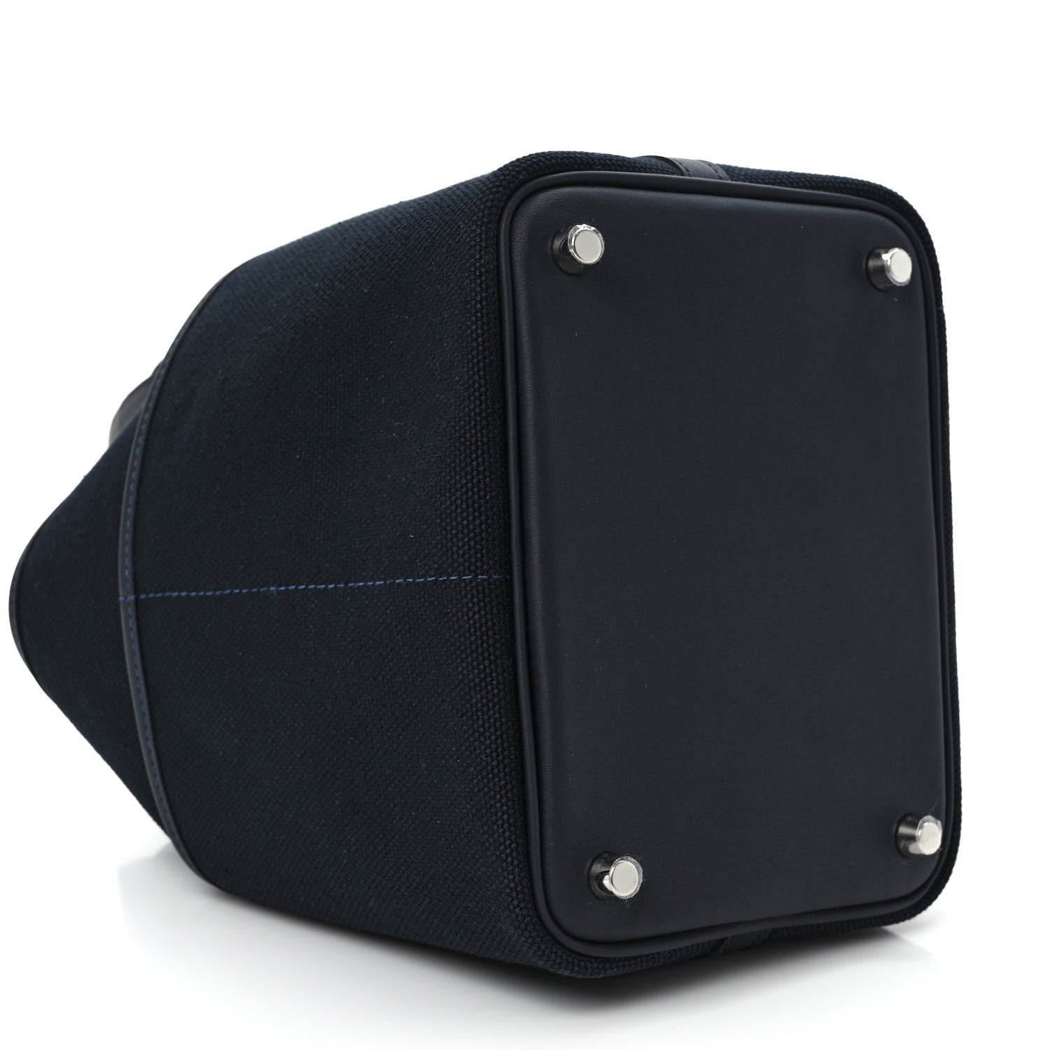 Hermes Toile Goeland Swift Cargo Picotin Lock 18 Bleu Marine 7 of 9
