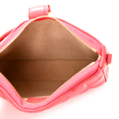 Louis Vuitton Lambskin Damier Quilt Troca PM Rose 5 of 9