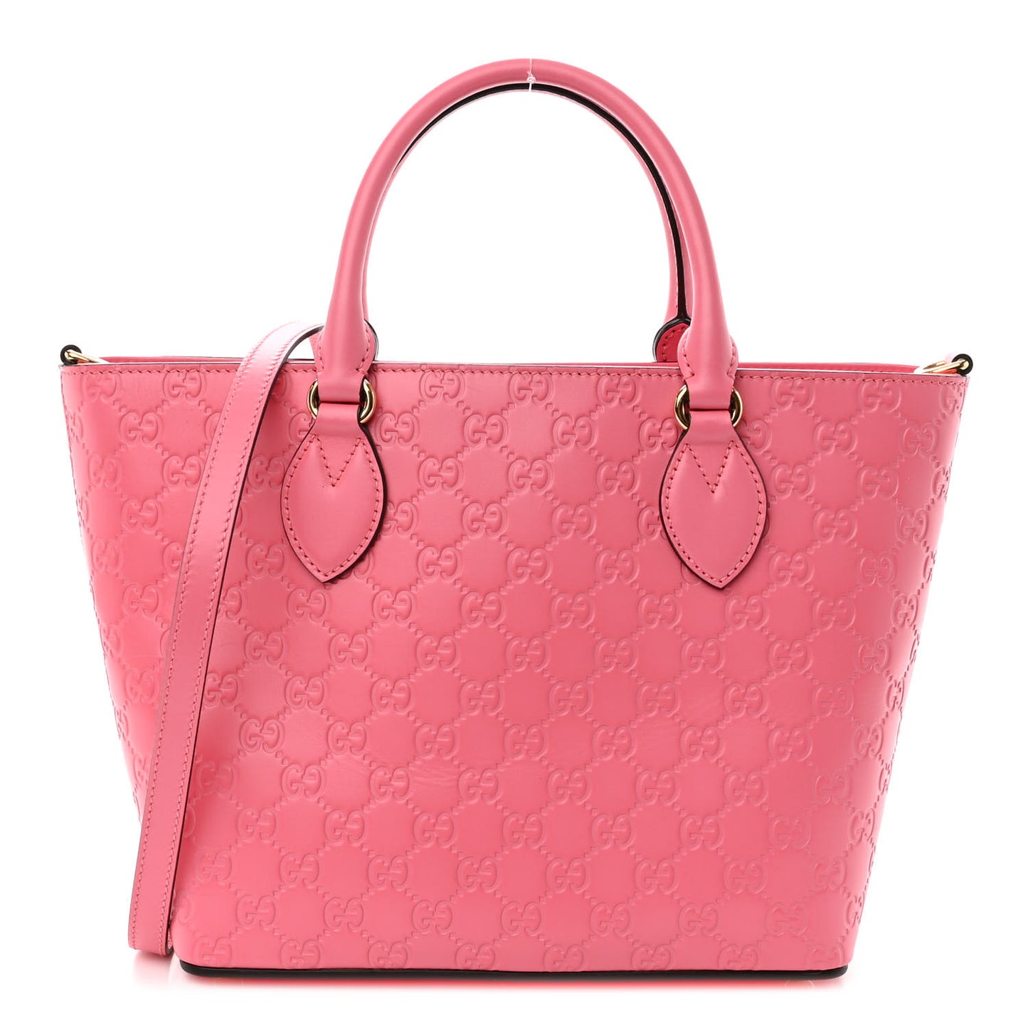 Guccissima Small Zippered Bucket Tote Flush