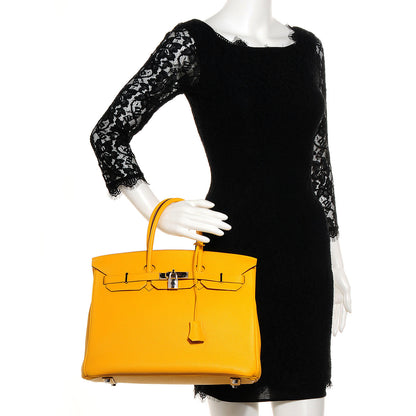 Hermes Togo Birkin 35 Jaune 2 of 10