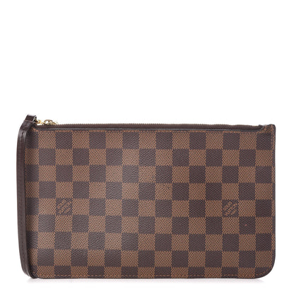Louis Vuitton Damier Ebene Neverfull MM GM Pochette 1 of 8