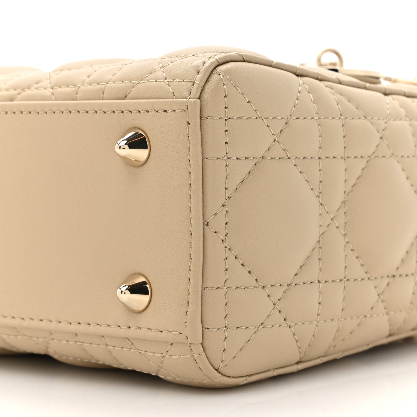 Lambskin Cannage Small My ABCDior Lady Dior Corda