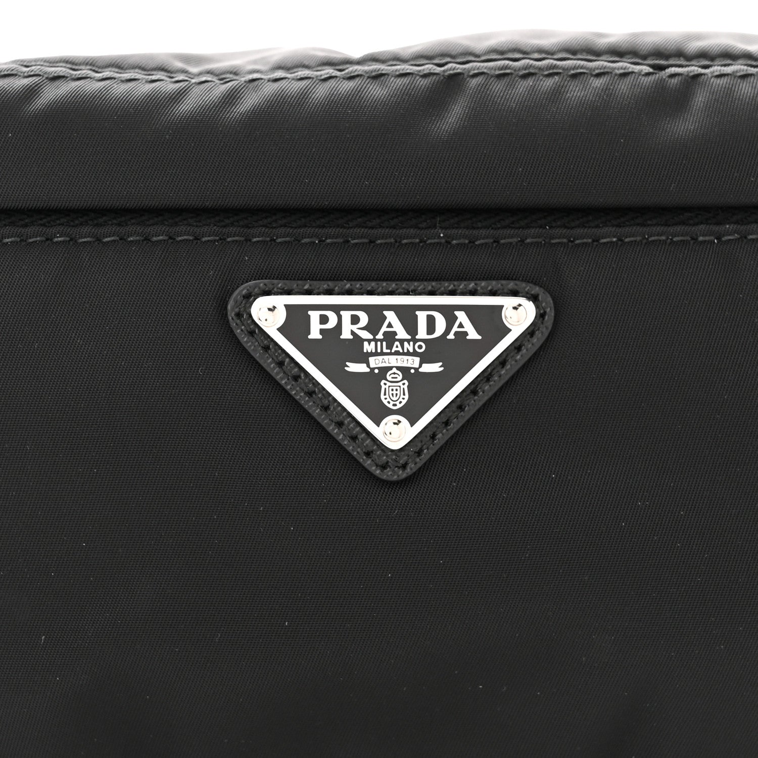 Prada Re-Nylon Belt Bag Black 8 of 10